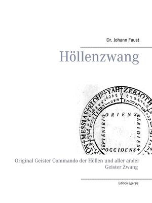 cover image of Höllenzwang